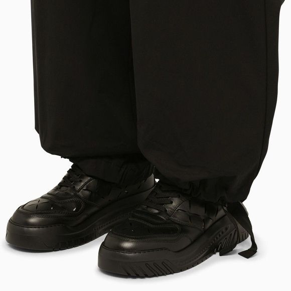 Versace Black Trousers With Drawstring - Picture 5 of 6